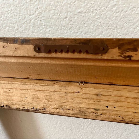 Rustic Brown and Tan Wooden Frame 15/17 inches - Picture 4 of 12